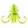 Reiva NYMPH 6cm 12 buc/set Fluo Verde Sclipici Naluci din plastic