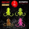Reiva NYMPH 6cm 12buc/pachet Maro cu sclipici Nalucă de plastic