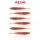 Reiva Tiny Worm Orange Disco 6cm Momeală Plastică 6 bucăți