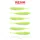 Reiva Tiny Worm Flash Chartreuse 6cm Momeală Plastică 6 bucăți