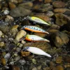 Reiva Long Minnow Pearl White 7cm Wobbler