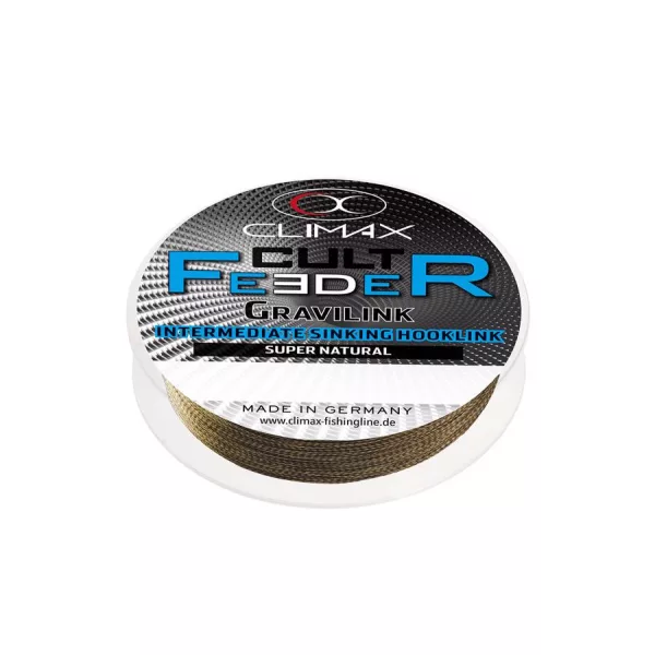 Climax Cult Feeder Braid Gravilink 10m 0,25mm Camou Brown Fonott Előkezsinór