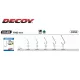 Decoy Worm KR-28 Fine Mini 8 Füles Szakállas Egyágú Ragadozóhalas Horog 18db