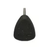 Avid Inline Flat Pear Groove Lead In-Line Plumb 56gr
