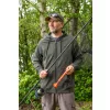 Avid Bearing Zip Hoodie Zöld Zipzáros Pulóver S