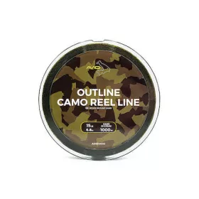Avid Outline Camo Reel Line 15Lb 1000M Monofil Fir principal
