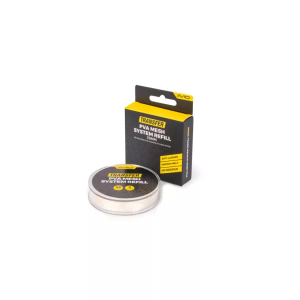 Avid Transfer PVA Mesh System Refill 35mm Reumplere Plasă PVA 7m