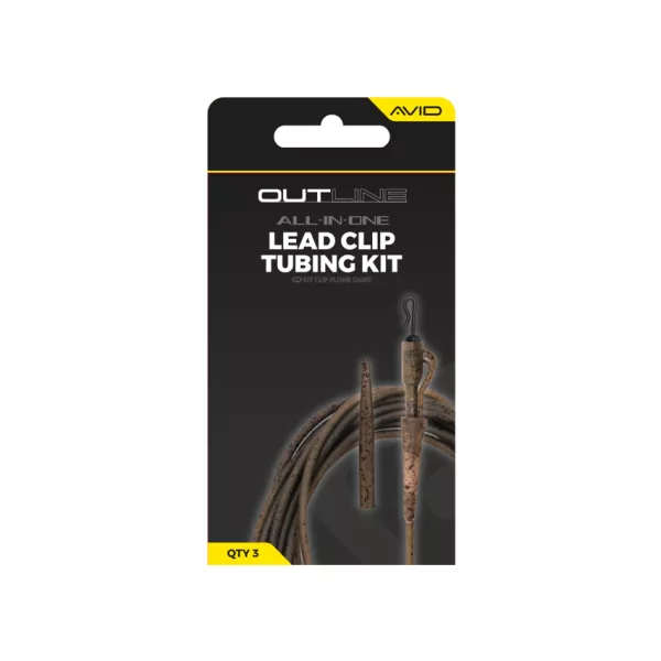 Avid Outline Lead Clip Tubing Kit 3buc