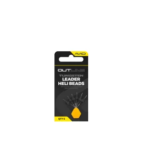   Avid Outline Tungsten Leader Heli Beads Mărgele de cauciuc 6 buc