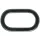 Prowess OVAL RIG RINGS 4.5MM X 25 Inel metalic / Inel