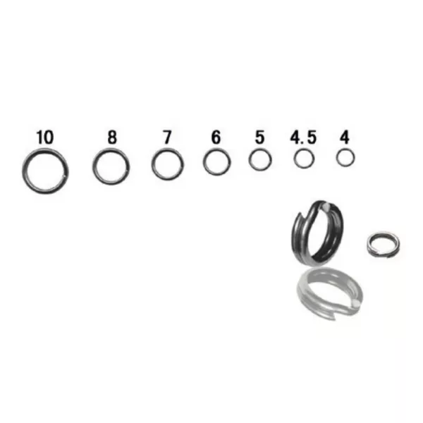 Sakura Split Ring 4 Kg - # 4 X 10 inel de fixare
