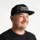 Șapcă de baseball Adventer Fishing Cap Black With A Straight Flap