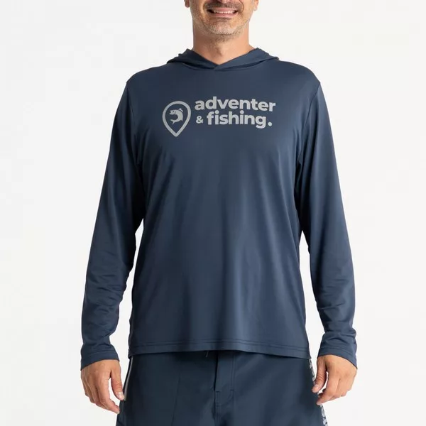 Adventer Tricou cu glugă Rezistent la UV Original Adventer S