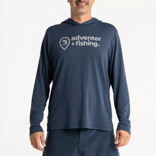 Adventer Tricou cu glugă Rezistent la UV Original Adventer M
