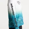 Adventer Fishing Tricou cu glugă, rezistent la UV Bluefin Trevally L