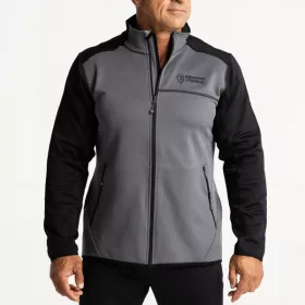   Bluză Adventer Fishing Warm Prostrech Sweatshirt Steel-Black Mărimea L