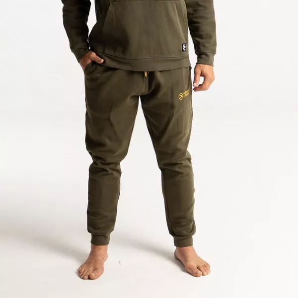 Adventer Pantaloni de trening din bumbac Khaki XL
