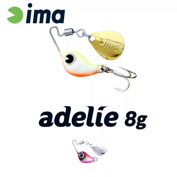 Ima Adelie 8 1,8cm 8gr 003 Pink & Pink Spinnerbait