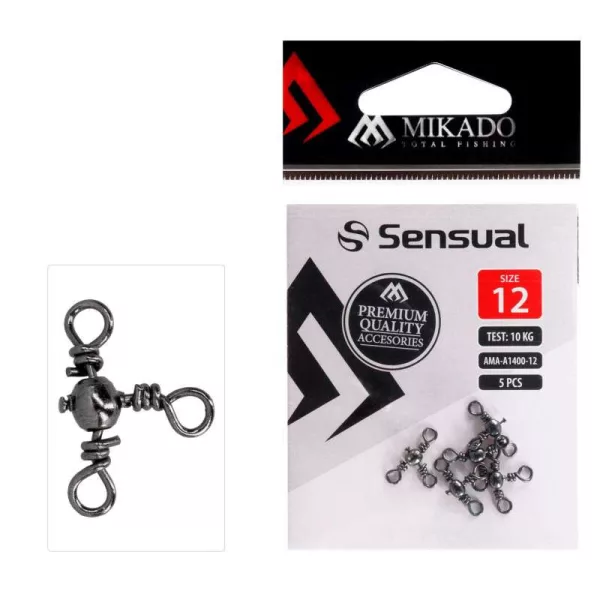 Mikado 4 Vârtelnici Crossline Swivel 5 buc.