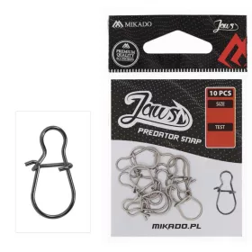 Mikado Jaws Predator L Agrafă pentru spinning 10 buc