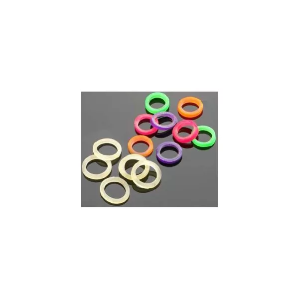 Mikado MF Transparent 3mm Inel Momeală 50 buc