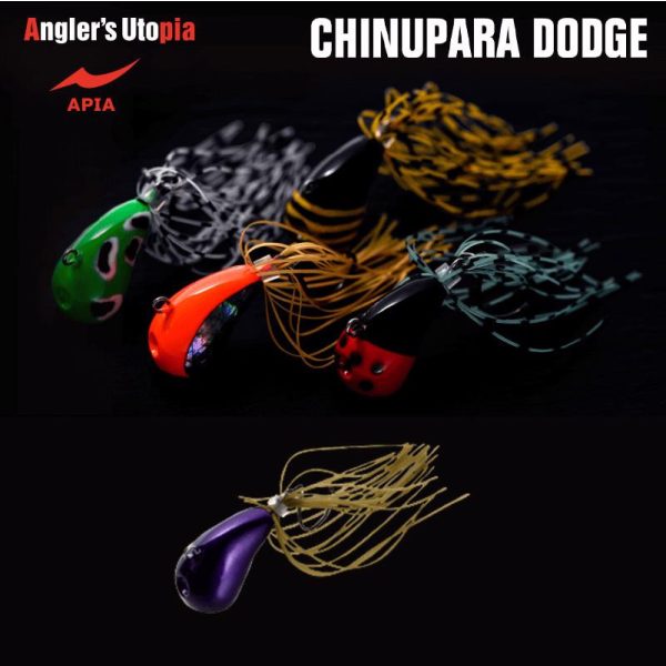 Apia Chinupara Dodge 53mm 5gr 03 Eggplant Jig cu fustă