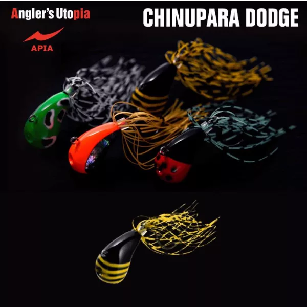 Apia Chinupara Dodge 53mm 10gr 05 Honeybee Jig cu fustă