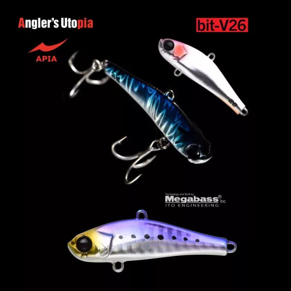 Apia Bit-V26 55mm 26gr 18 Iwashi Glow Berry Vobler