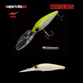 Apia Mayol 80S 80mm 15gr 02 Vobler Chart Back Pearl