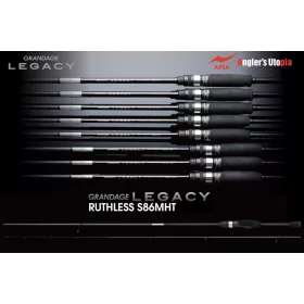   Apia Grandage Legacy Ruthless S86MHT 2,59m 2-18gr 2 Bucăți Lansetă de Spinning