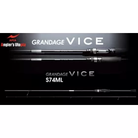   Apia Grandage Vice S74ML 2,23m 2-20gr 2 Bucăți Lansetă de Spinning