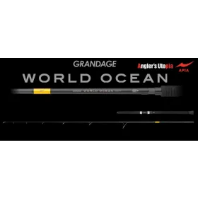   Apia Grandage World Ocean 825M 2,49m Max 100gr Lansetă de Spinning 2 Bucăți
