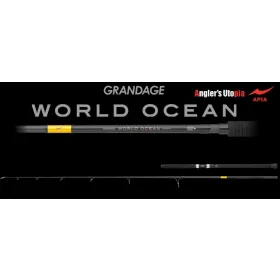   Apia Grandage World Ocean 838H 2,51m Max 160gr Lansetă de Spinning 2 Bucăți