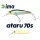 Ima Ataru 70S 7cm 11gr 002 Chart Black Pearl Wobbler