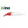 Ima Ataru 80S 8cm 11gr 001 Red Head Pearl Wobbler