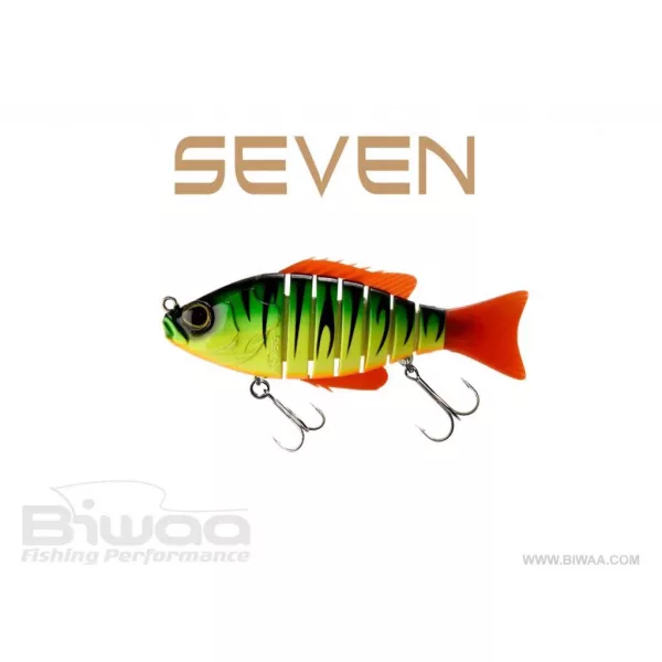 Biwaa Seven S 13cm 34gr 04 Fire Tiger Wobbler 1db