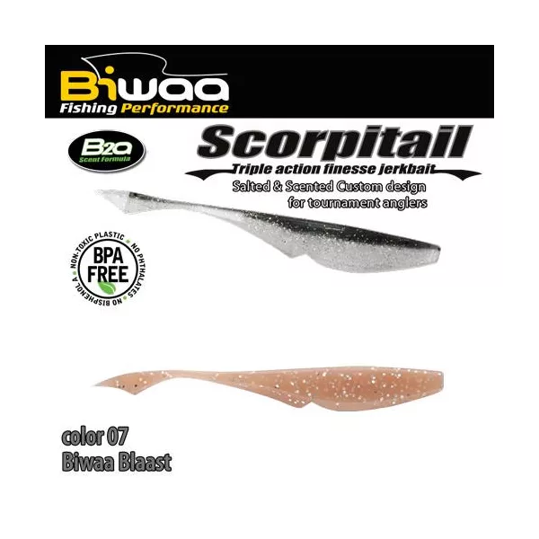 Biwaa Scorpitail 13cm 07 Biwaa Blaast Gumihal 6db