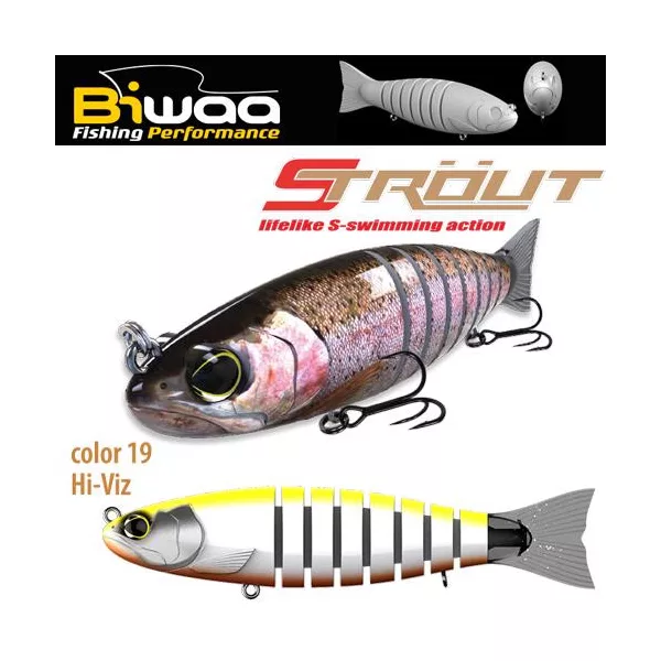Biwaa Strout 14cm 29gr 19 Hi-Viz Wobbler 1db