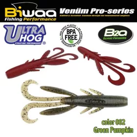 Biwaa Ultra Hog 10cm 02 Green Pumpkin Gumi Műcsali 8db