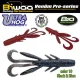 Biwaa Ultra Hog 10cm 10 Black & Blue Gumi Műcsali 8db