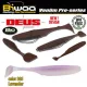 Biwaa Deus 10cm 305 Levander Momeală plastică 7 buc.