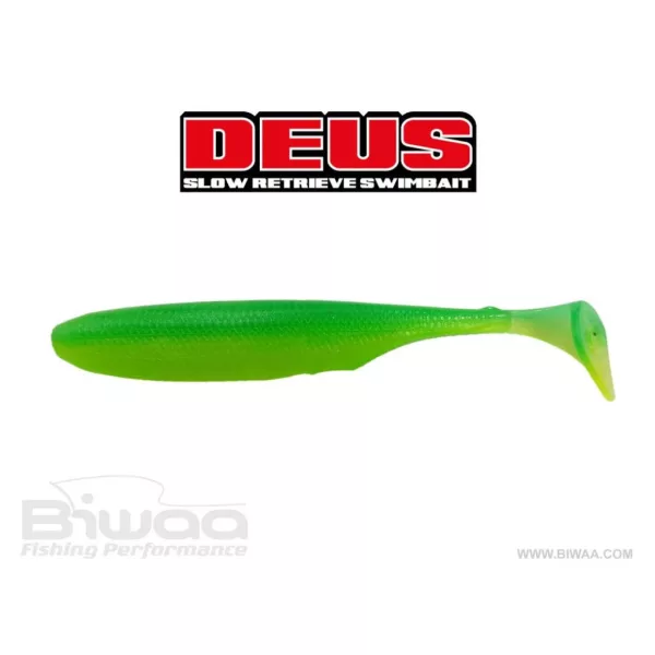Biwaa Deus 10cm 202 Limetreuse Gumihal 7db
