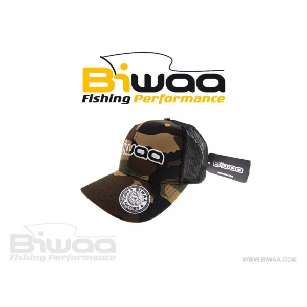 Biwaa Mesh Cap Camou Baseball Sapka