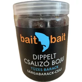   BaitBait Tüzes Barack Boilies de momeală înmuiate 20mm 220gr