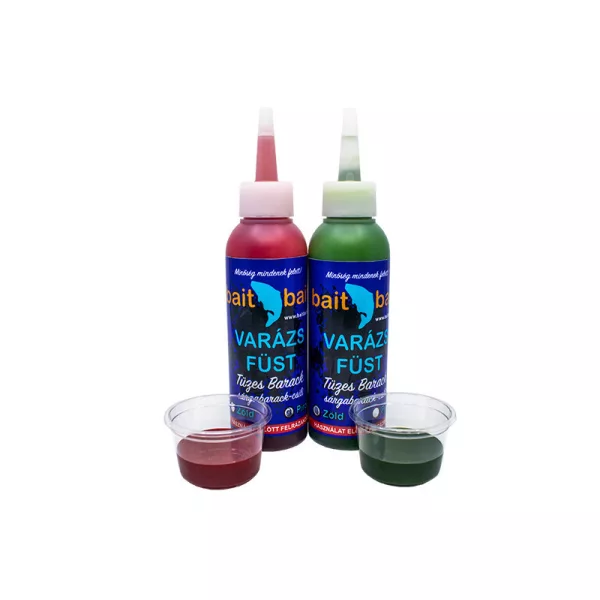 BaitBait Caisă Înfocată Lichid Fluo - Fum Magic 100ml