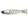 Biwaa STrout Wobbler Alb perlat 90mm - 8gr