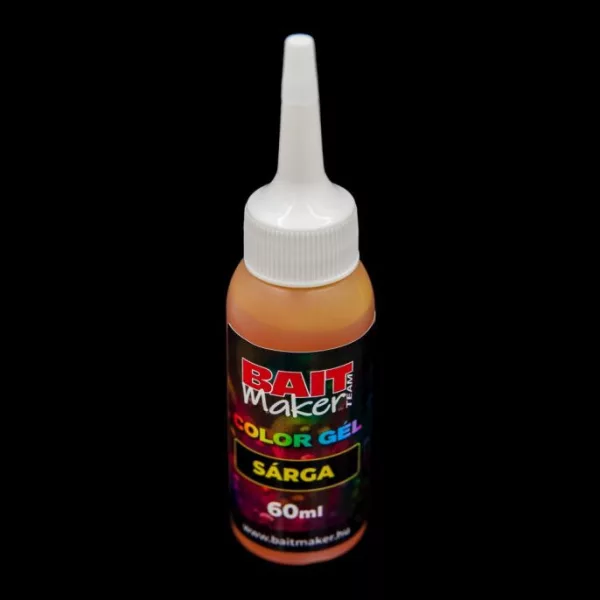 Bait Maker Culoare Gel Galben 60ml