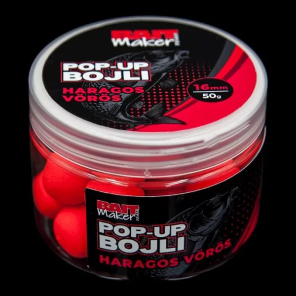 Bait Maker 16mm Pop Up Roșu Intens 50gr