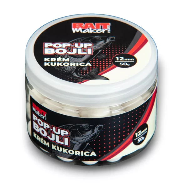 Bait Maker 12mm Pop Up Porumb Cremă 50gr