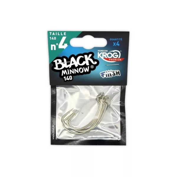 FIIISH cârlig Offset (4 buc) pentru 160 BM, Krog Premium, VMC cârlig Offset